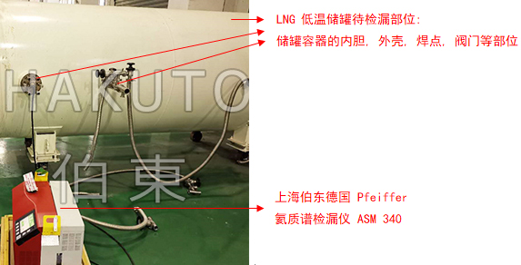 氦質(zhì)譜檢漏儀 LNG儲罐檢漏