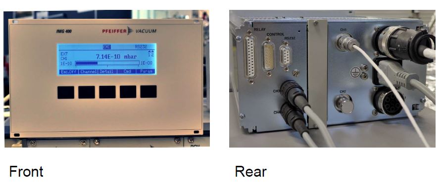 上海伯東 Pfeiffer 模塊化真空計(jì)顯示器 IMG 400