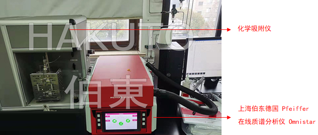 在線質(zhì)譜分析儀與吸附儀聯(lián)用進(jìn)行催化劑吸附分析檢測(cè)